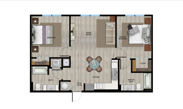 2 Bedroom